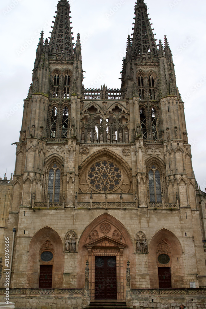 Cathedral of Burgos in Spain