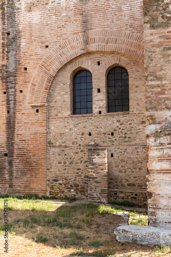 Rotunda Roman Temple in city of Thessaloniki, Greece