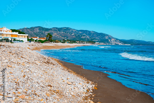 Serradal beach in Alcossebre, Spain photo