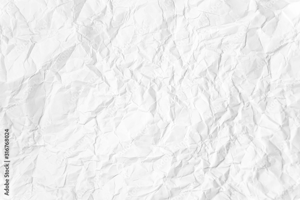 Paper texture Crumpled White.Top view. Paper texture Crumpled White.Top view.