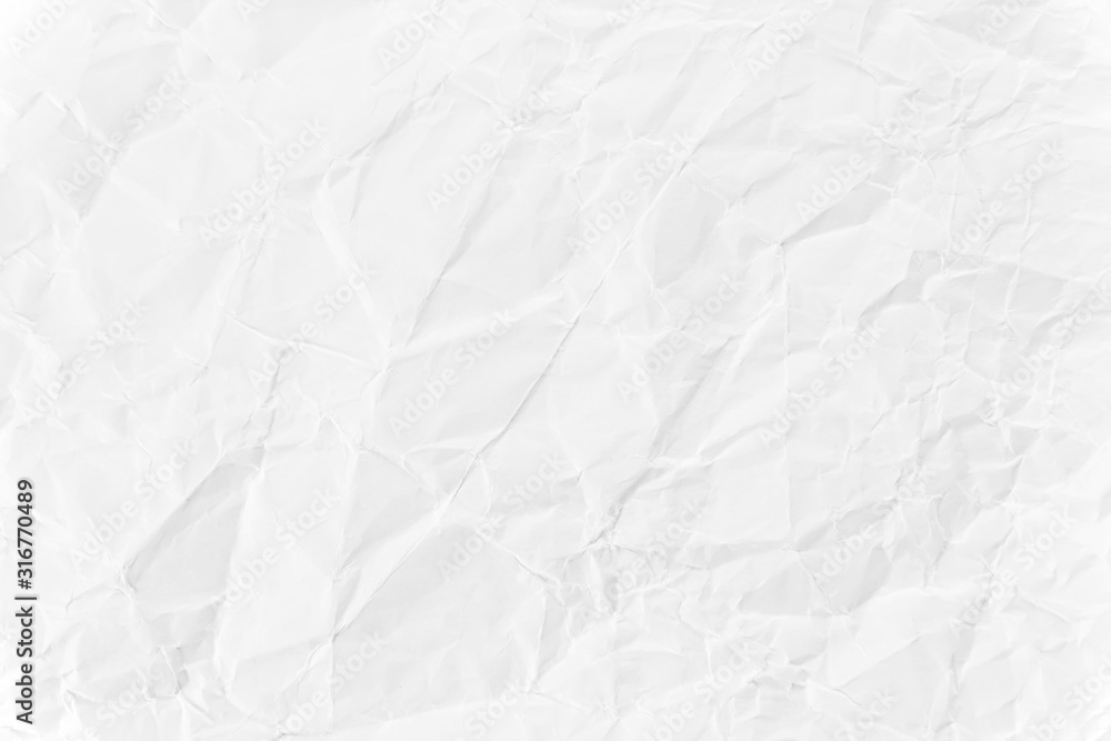Paper texture Crumpled White.Top view. Paper texture Crumpled White.Top view.