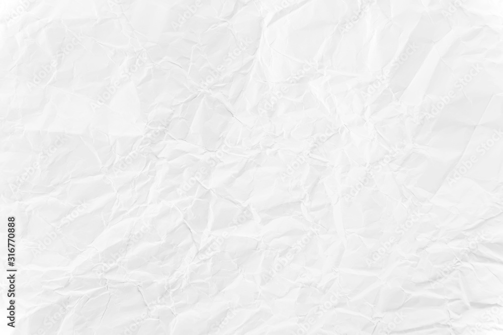 Paper texture Crumpled White.Top view. Paper texture Crumpled White.Top view.