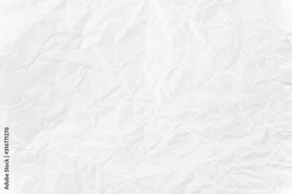 Paper texture Crumpled White.Top view. Paper texture Crumpled White.Top view.