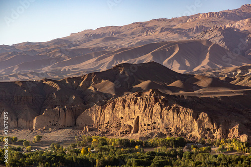 Bamyan Buddha niches in Afghanistan