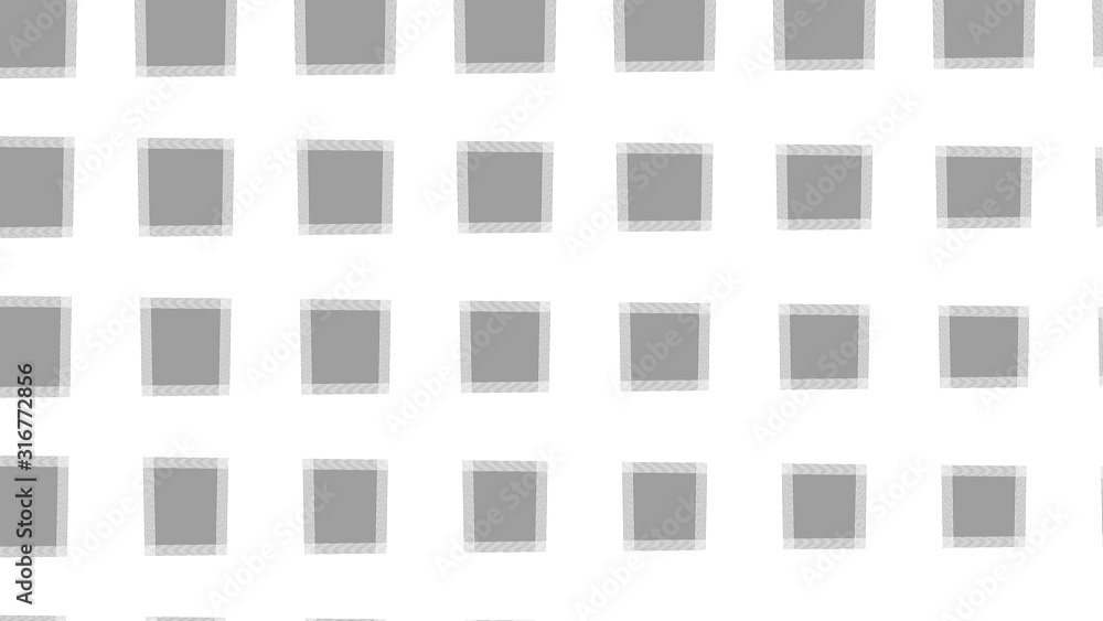White background with a graphic pattern of lines and stripes, Texture of gray squares and rectangles. Modern abstract design in bright colors. White background with a graphic pattern of lines and stripes, Texture of gray squares and rectangles. Modern abstract design in bright colors.