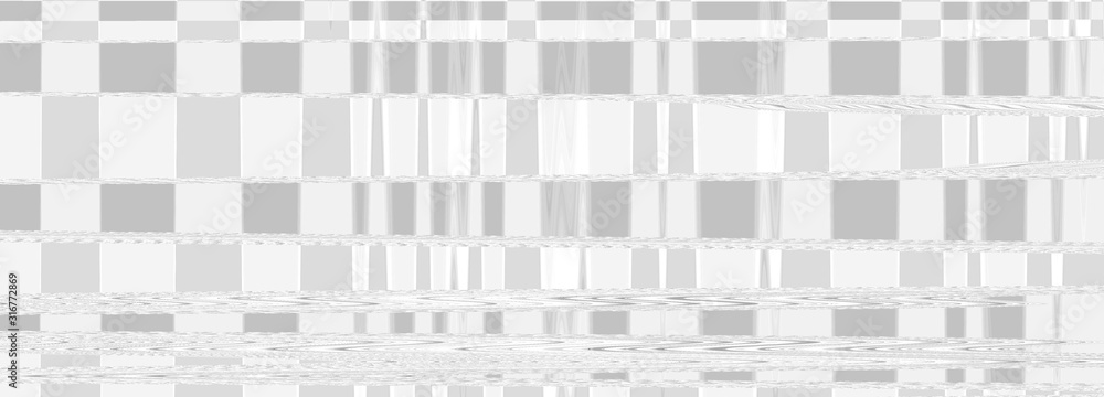 White background with a graphic pattern of lines and stripes, Texture of gray squares and rectangles. Modern abstract design in bright colors. White background with a graphic pattern of lines and stripes, Texture of gray squares and rectangles. Modern abstract design in bright colors.