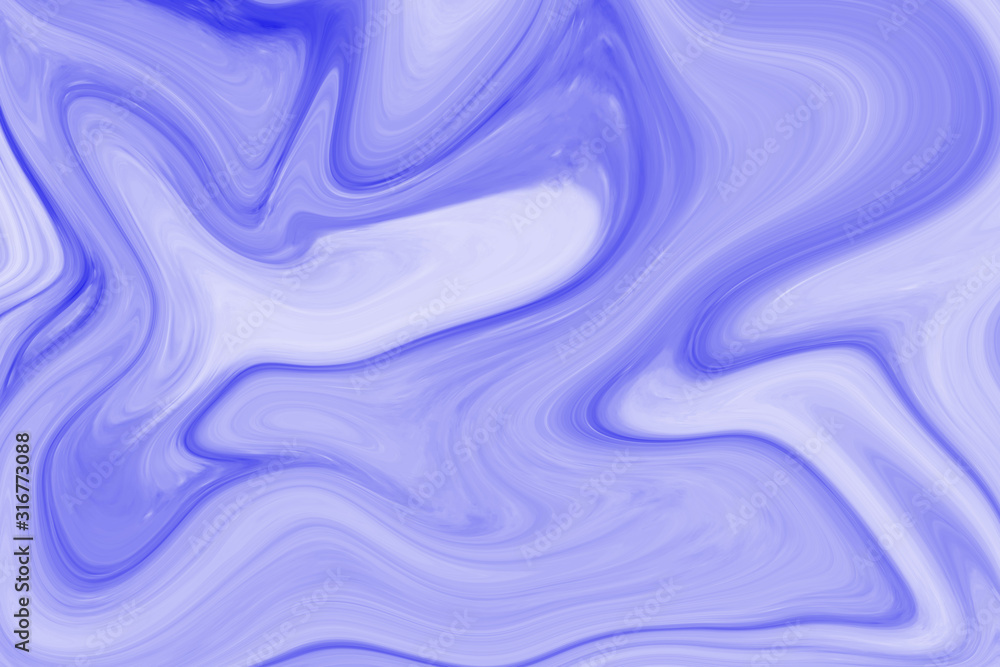 Obraz premium Ink texture water blue illustration background. Can be used for background or wallpaper.