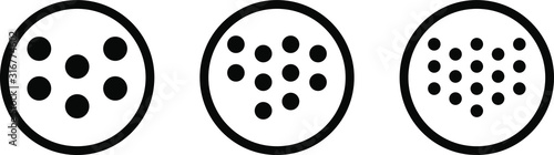 Grinding size icon