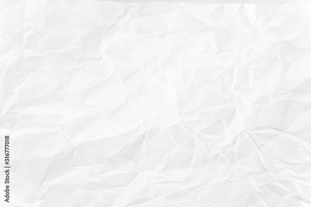 Paper texture Crumpled White.Top view. Paper texture Crumpled White.Top view.
