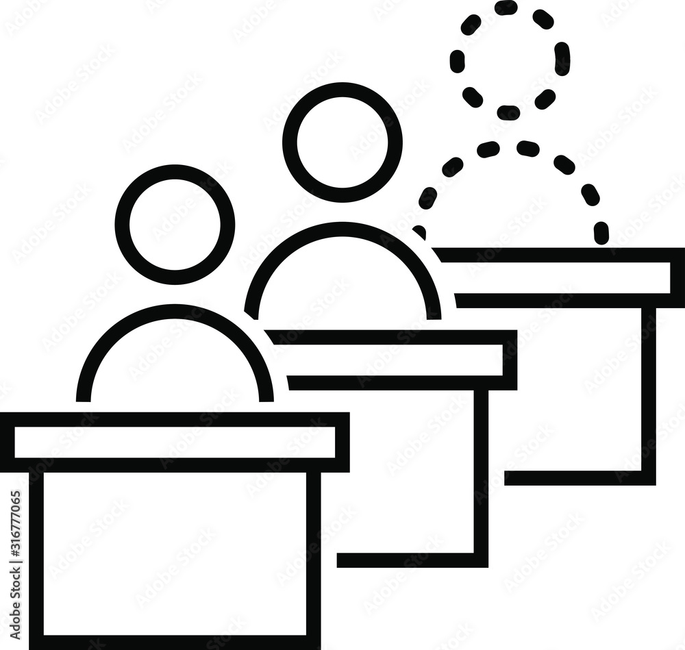 absentees-icon-vector-illustration-stock-vector-adobe-stock