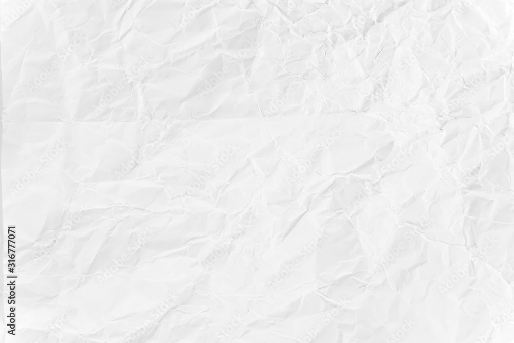 Paper texture Crumpled White.Top view. Paper texture Crumpled White.Top view.