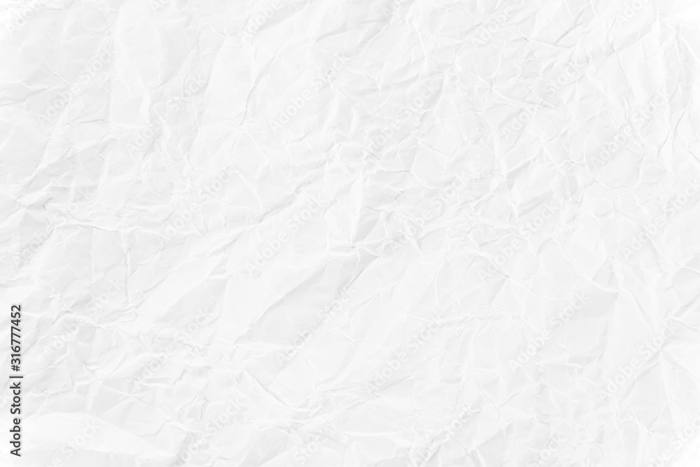 Paper texture Crumpled White.Top view. Paper texture Crumpled White.Top view.