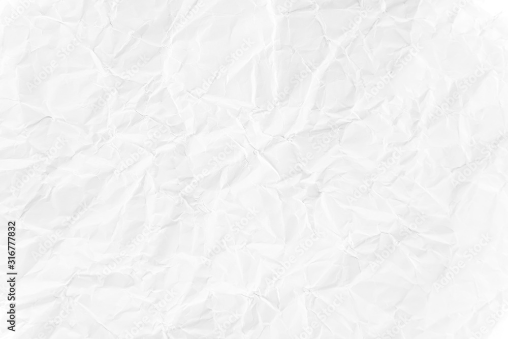Paper texture Crumpled White.Top view. Paper texture Crumpled White.Top view.
