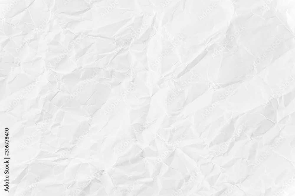 Paper texture Crumpled White.Top view. Paper texture Crumpled White.Top view.