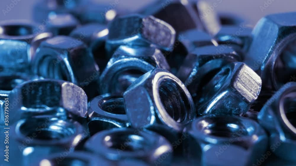 Nuts close up. Macro video. Smooth rotation Nuts close up. Macro video. Smooth rotation