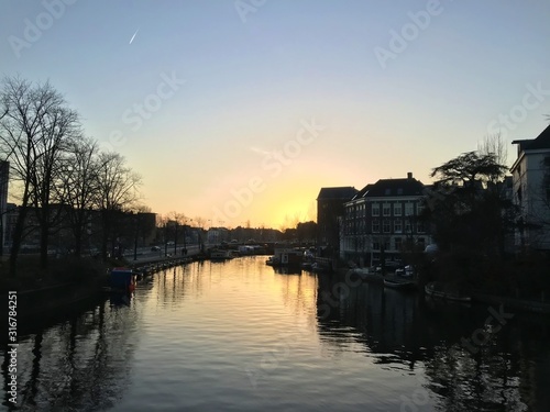 Amsterdam sunset