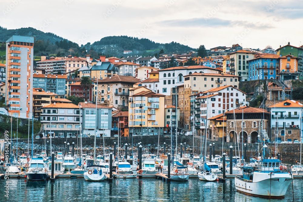 Port of Mutriku, Gipuzkoa, Basque Country, Spain.