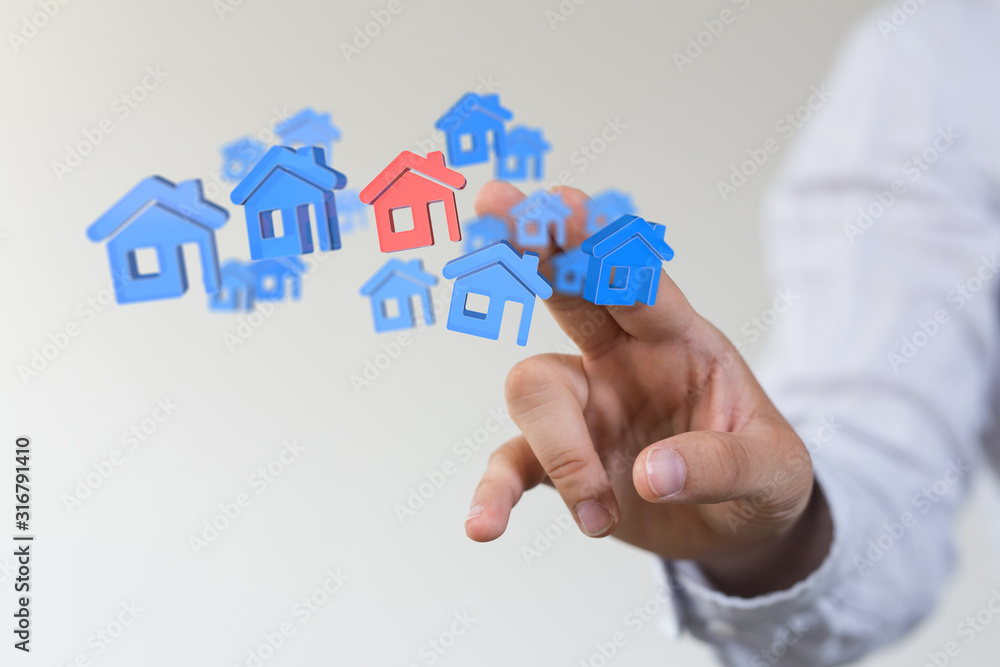 Purchase Agreement For House concept. Purchase Agreement For House concept.