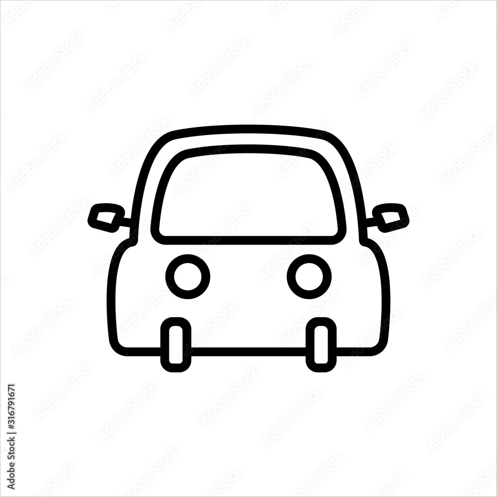 Car icon. Design template vector Car icon. Design template vector