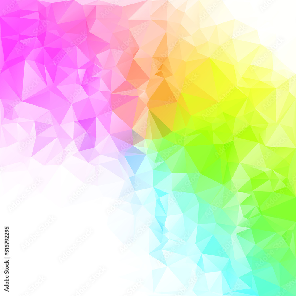 Obraz premium Colorful Polygonal Mosaic Background, Creative Design Templates