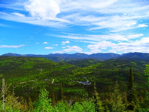 North America, Canada, Province of Quebec, Gaspésie National Park, Chic-Chocs Mountains, La Lucarne Trail in the Mont-Albert area photo