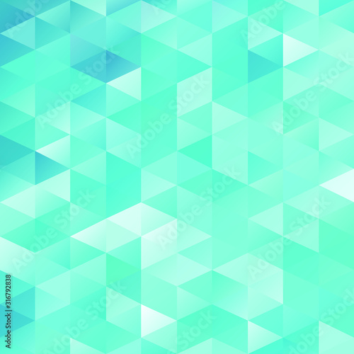 Blue Polygonal Mosaic Background  Creative Design Templates