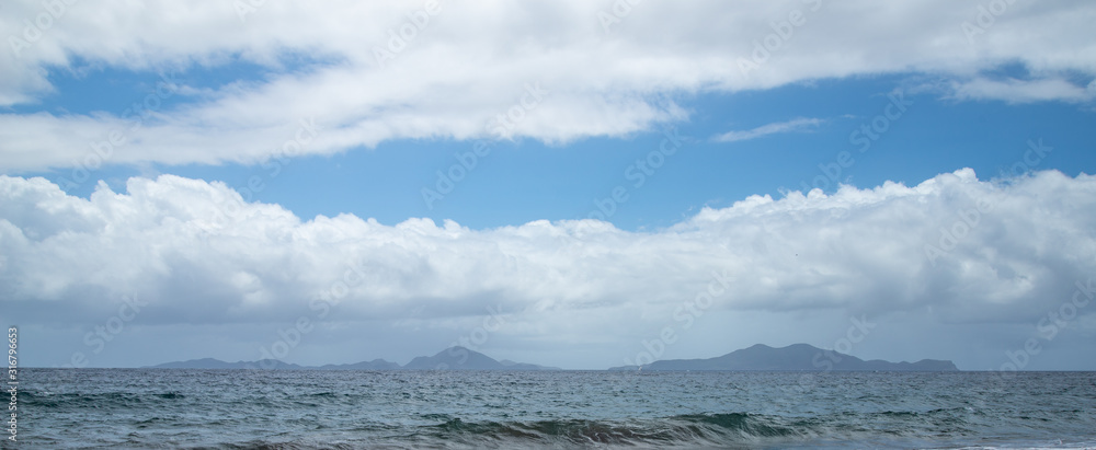 Panorama ile des Saintes Basse Terre Guadeloupe France