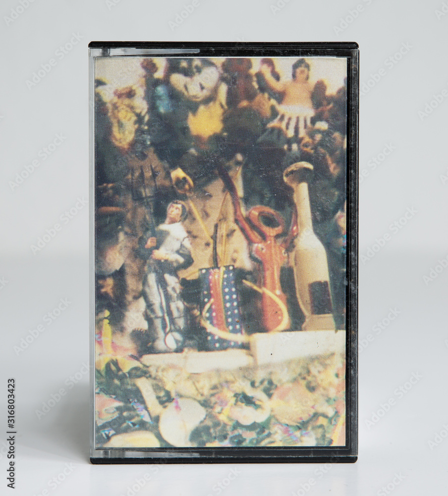 london, england, 05/05/2018 an Old retro SGT PEPPER KNEW MY FATHER RARE 1988 NME audio tape