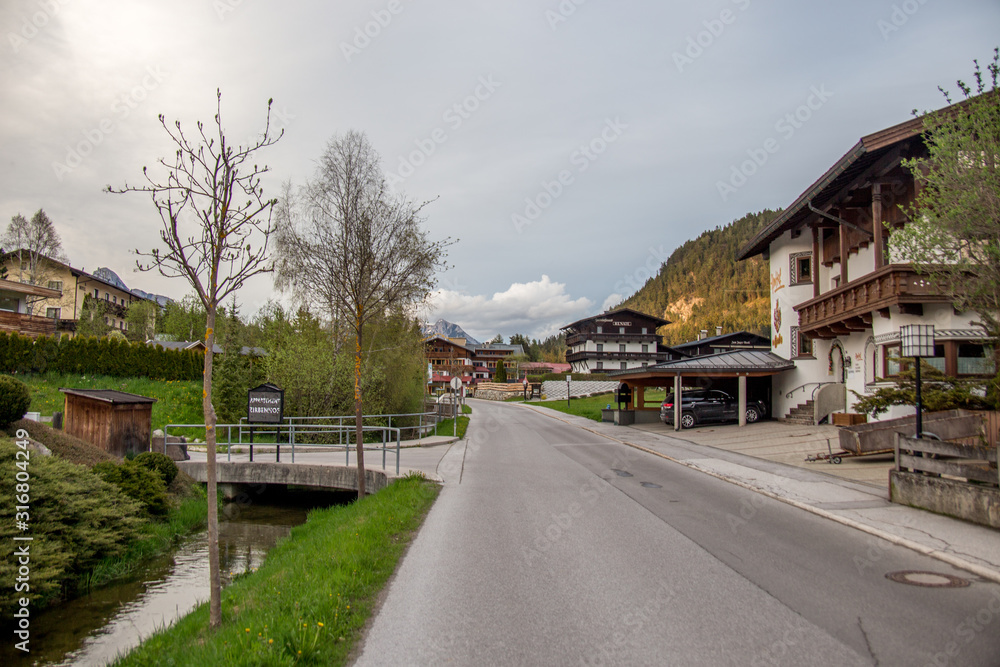 Beautiful landscape. Seefeld, Tyrol, Austria Beautiful landscape. Seefeld, Tyrol, Austria