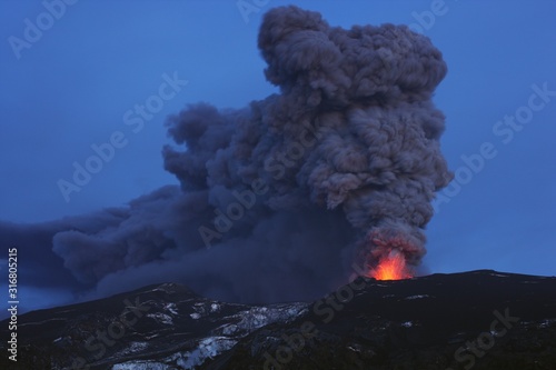 EyjafjallajÜkull  2010 Eruption  Iceland © moodboard