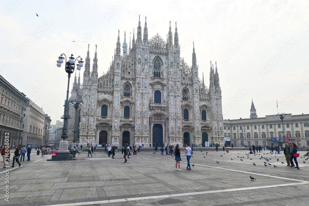 Milan Cathedral Duomo di Milano.