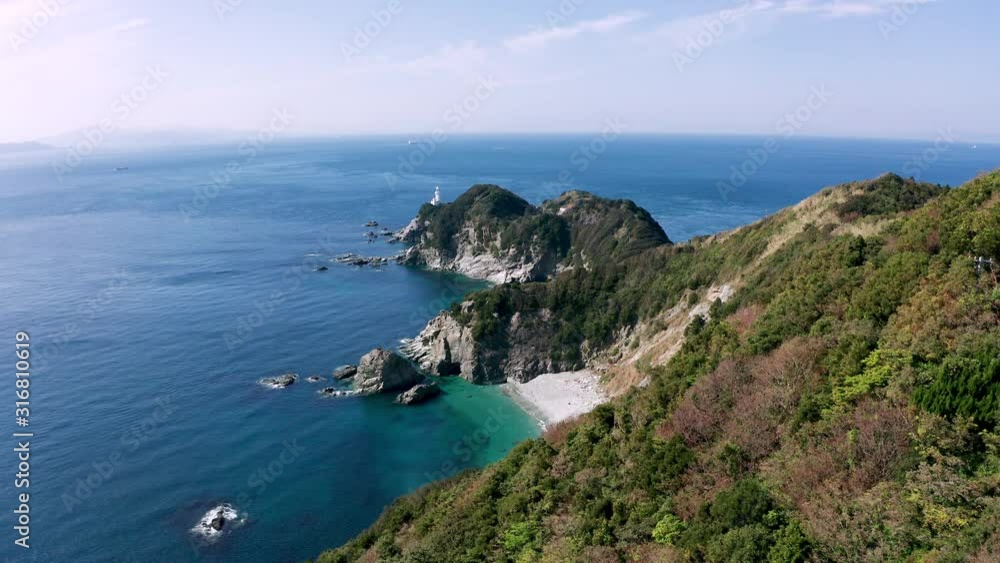佐田岬(愛媛県伊方町) 空撮 佐田岬(愛媛県伊方町) 空撮