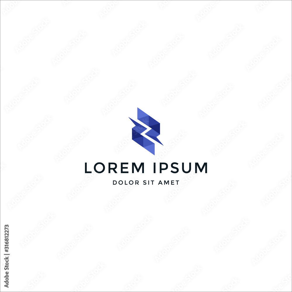 Vector logo design icon. Initial Z, letter. Modern simple style Vector logo design icon. Initial Z, letter. Modern simple style