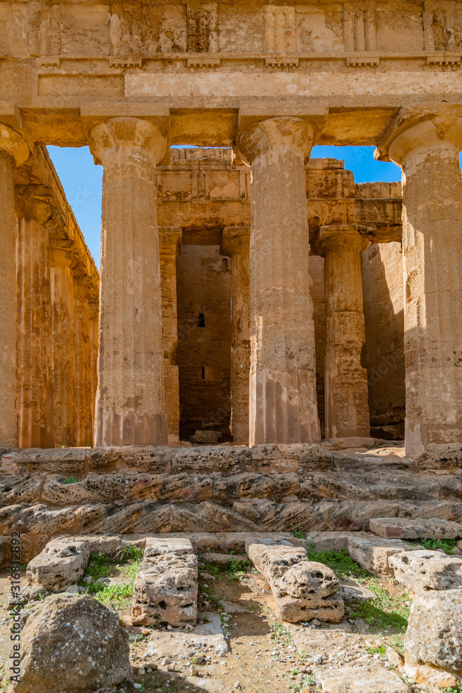 The Temple of Concordia is an ancient Greek temple in the Valley of Temples in Agrigento The Temple of Concordia is an ancient Greek temple in the Valley of Temples in Agrigento