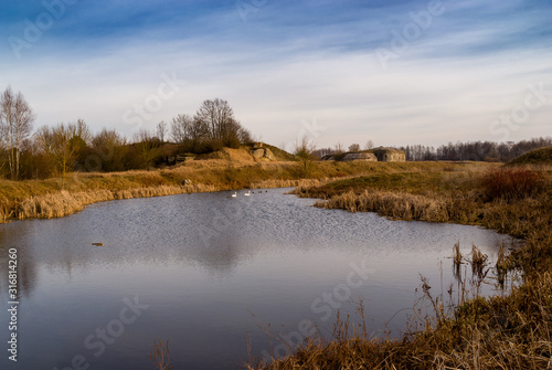 Twierdza Osowiec - fort II Zarzeczny Osowiec  Biebrza  Podlasie  Polska