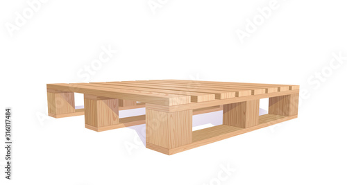 Vector Wooden Palet