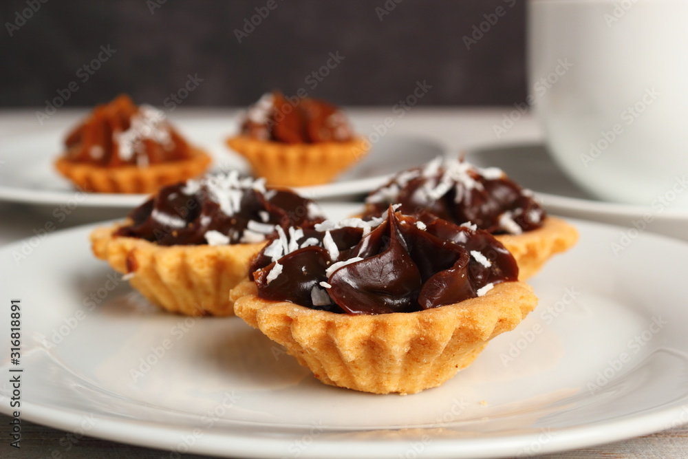 Mini Chocolate Tart Mini Chocolate Tart