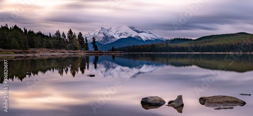 MALIGNE LAKE ALBERTA CANADA