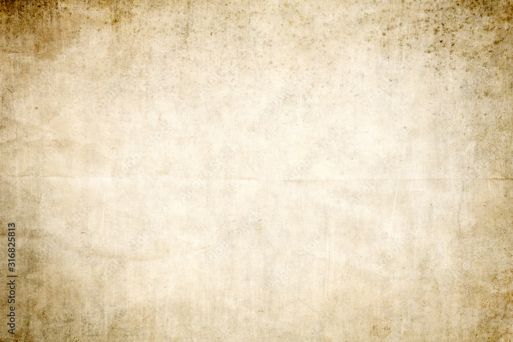 Old crumpled paper background or texture Old crumpled paper background or texture