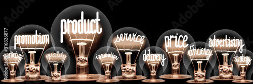 Light Bulbs with Product Concept