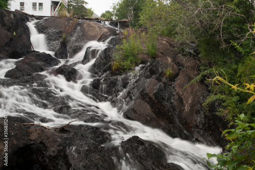 Megunticook Falls, Camden, Maine photo