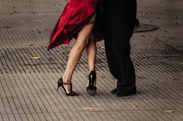 Keuken achterwand Buenos Aires Tango dansend paar in Buenos Aires  © Fernando Pérez