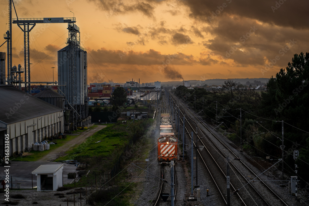 Fototapeta premium Diesel Power