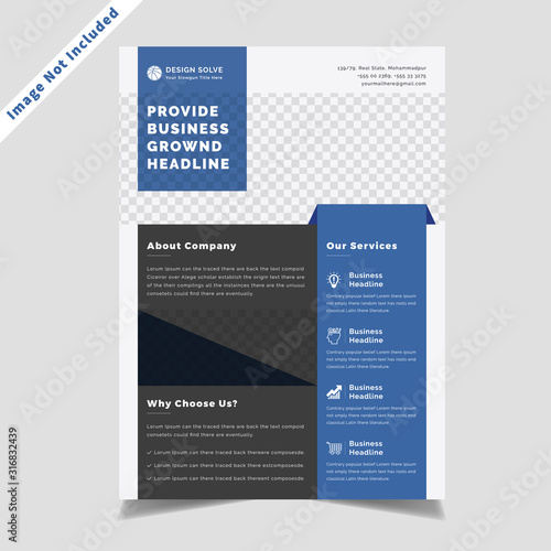 Business flyer Design Corporate For Print & Web