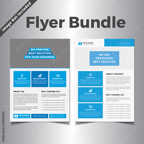 Business flyer Design Corporate For Print & Web