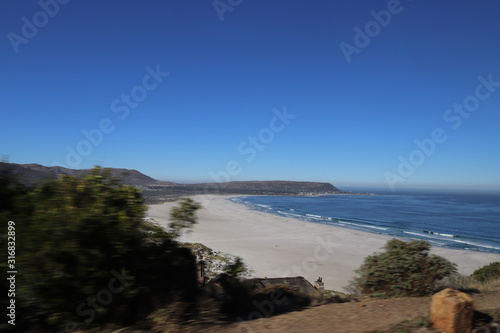 Empty Beach in South Africa 