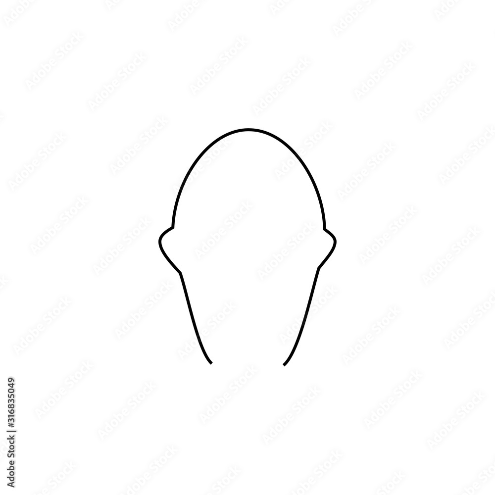 User icon. Profile photo avatar. Fake profile symbol.. Logo design element User icon. Profile photo avatar. Fake profile symbol.. Logo design element