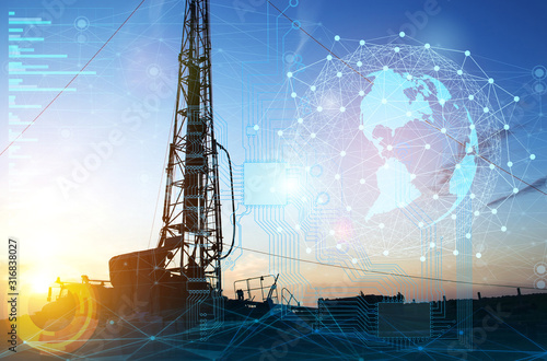 well drilling and geophysical surveys for the search and production of oil and gas. The use of modern artificial intelligence technologies for production