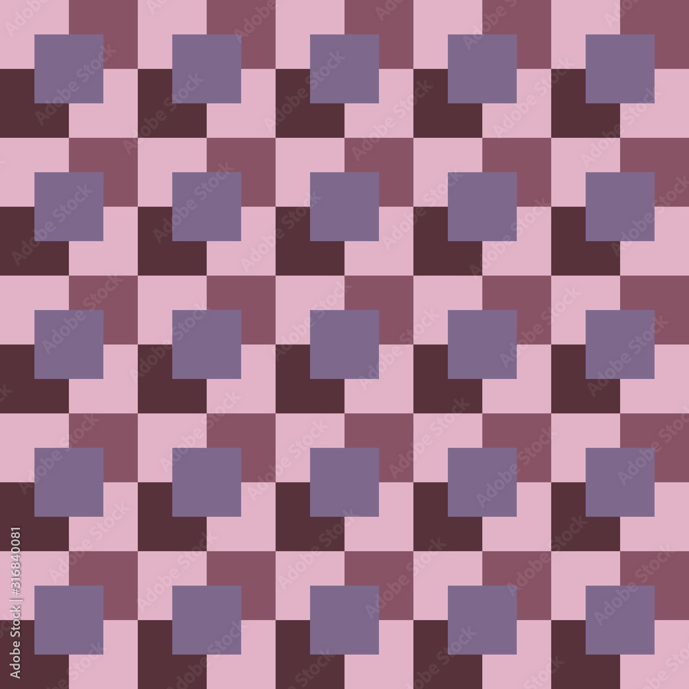 Repeating seamless square grid vector pattern for design work or scrapbooking Repeating seamless square grid vector pattern for design work or scrapbooking