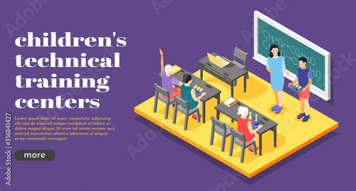 Children Technical Training Background